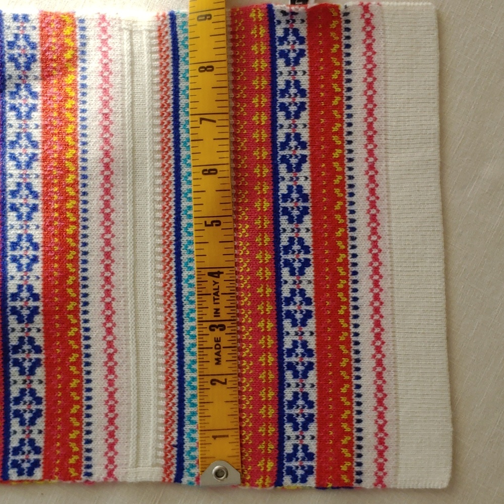 N/A.❄ NICE! NWOT TALBOTS Nylon/Lambswool Long Scarf - Picture 4 of 7